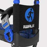 iWALK hands-free crutch gate strap close up
