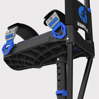 iWALK hands-free crutch knee platform