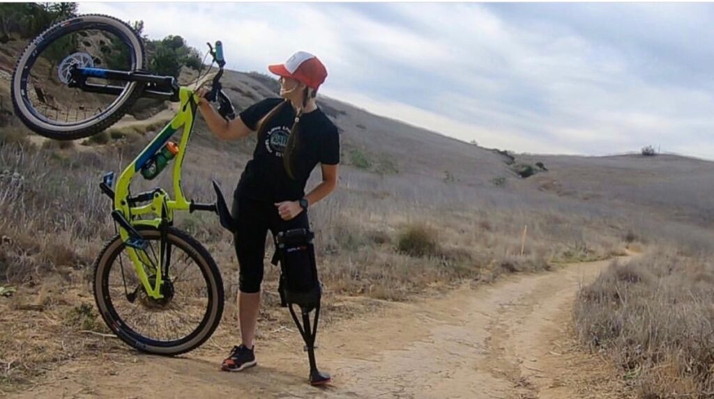 Mountain Biking with the iWALK Hands-Free Crutch