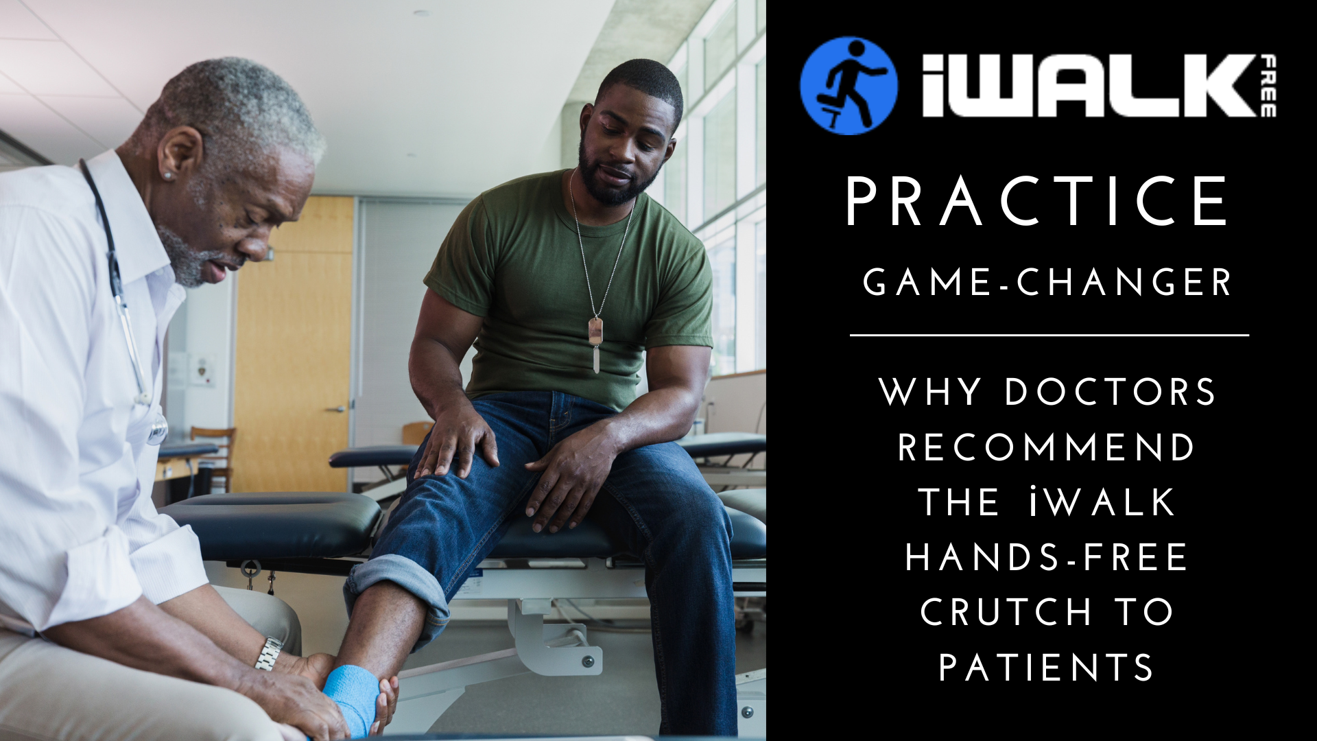 Practice Game Changer Reasons to Recommend iWALK hands-free crutch
